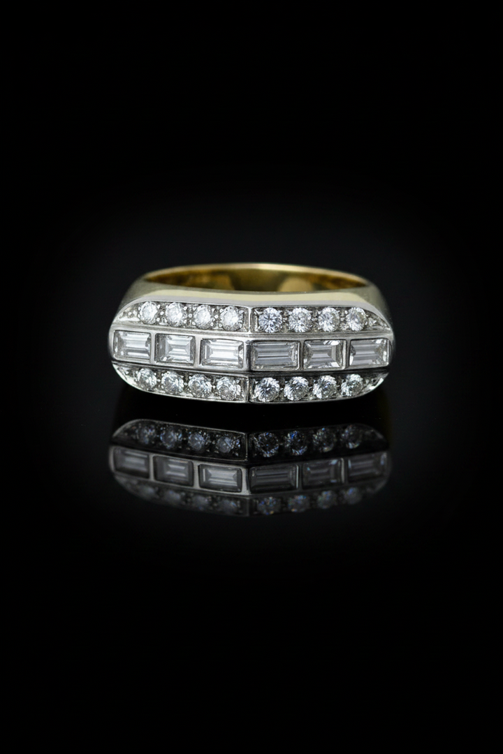 Anello "a Ponte" Italiano Anni '70