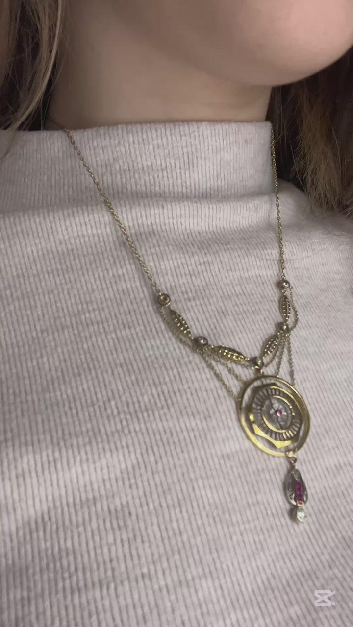 Raro Collier in Stile Jugendstil