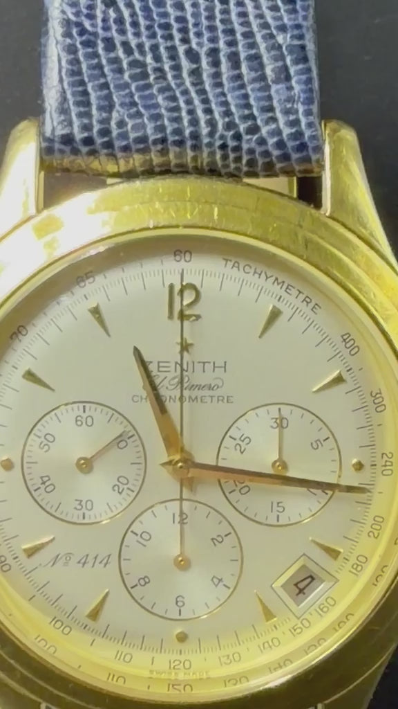ZENITH EL PRIMERO "CENTENAIRE" — COLLEZIONE 125° ANNIVERSARIO | N° 414/500